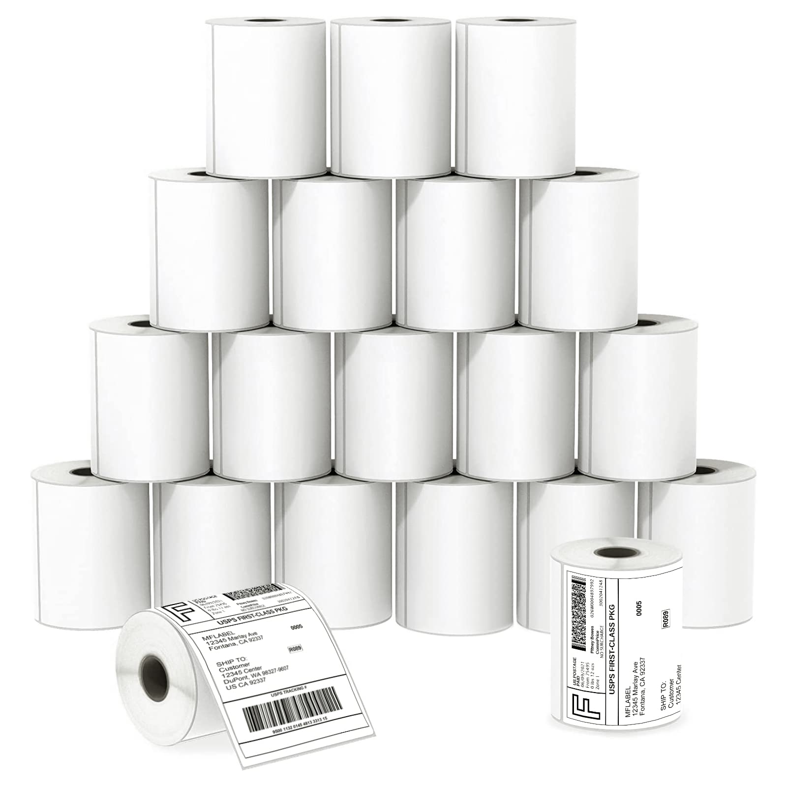 Amazon.com: MFLABEL 4x6 Thermal Shipping Labels - 20 Rolls of 250